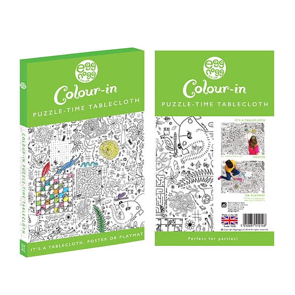 Carton - colour-in giant poster/tablecloth - Puzzletime